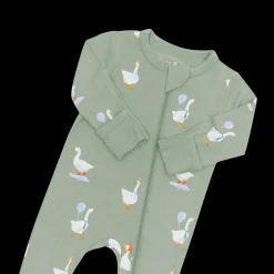 Printed Zipper Footie