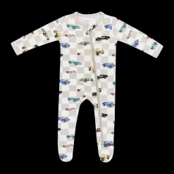 Printed Zipper Footie