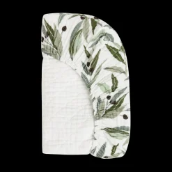 Quilted Changing Pad Cover in GOTS Certified Organic Muslin Cotton