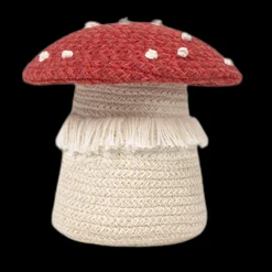 Red Mushroom Basket