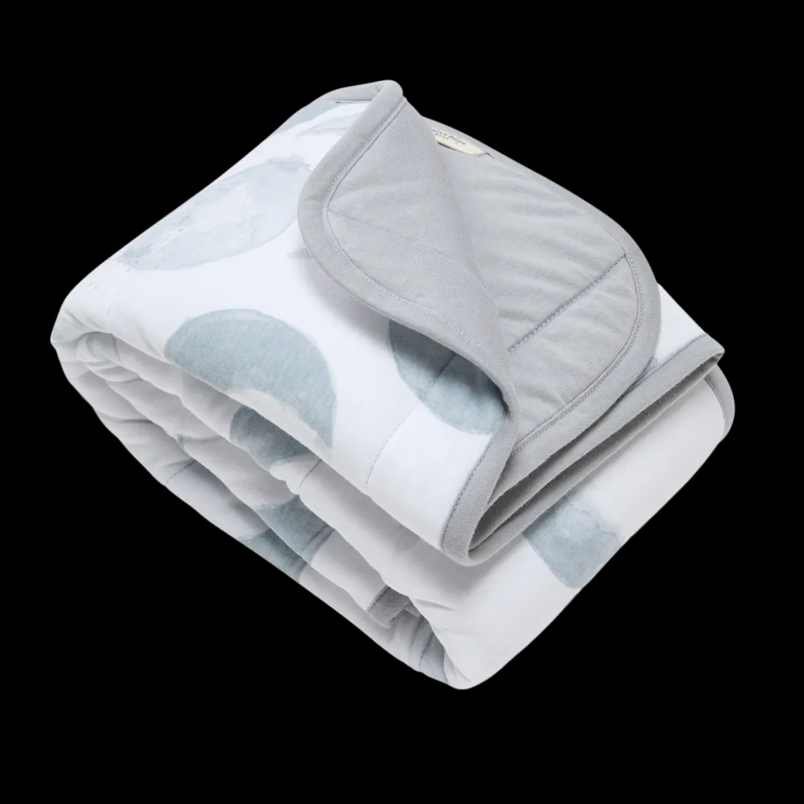 Reversible Organic Cotton Jersey Knit Blanket