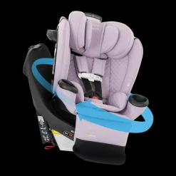 Revolve360 Extend All-in-One Rotational Car Seat with Green & Gentle Fabric