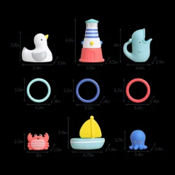 Seaside Bath Gift Set Nautical