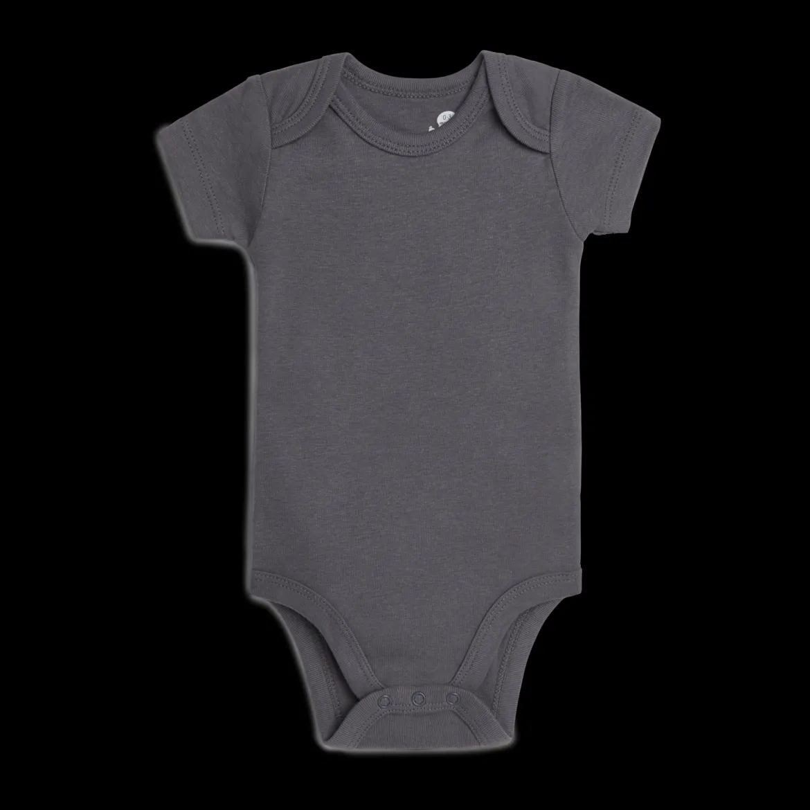 Short Sleeve Solid Organic Cotton Bodysuits (5 Pack)
