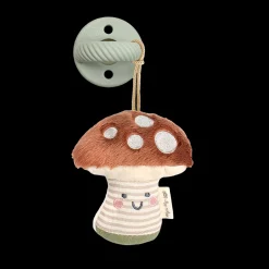 Silicone Pacifier and Plush Pal