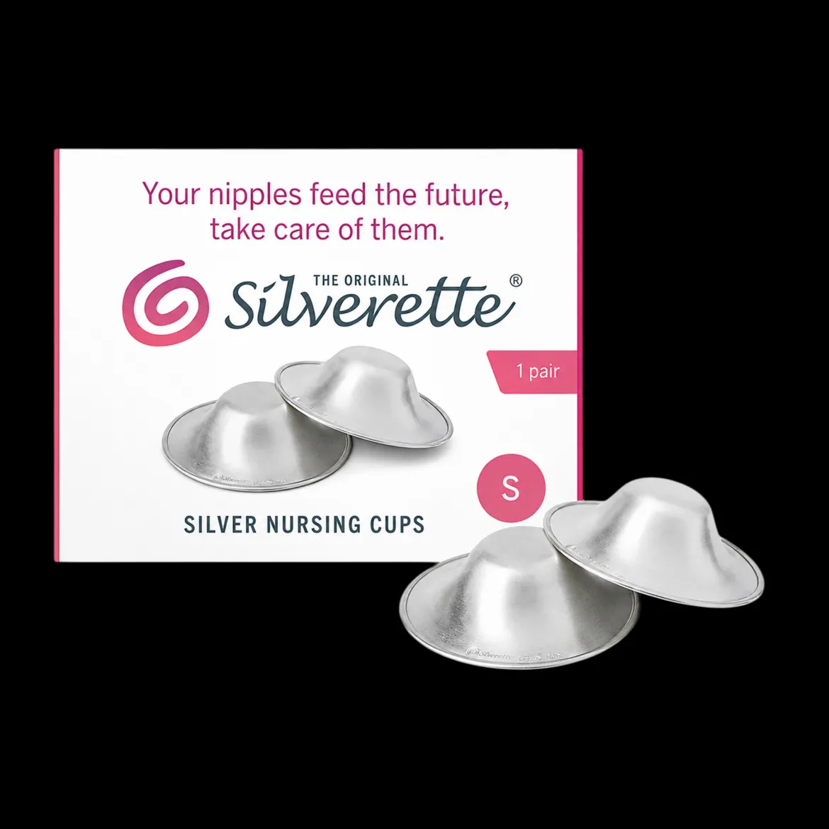 Silver Nursing Cups