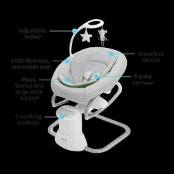 Soothe My Way Swing with Removable Rocker