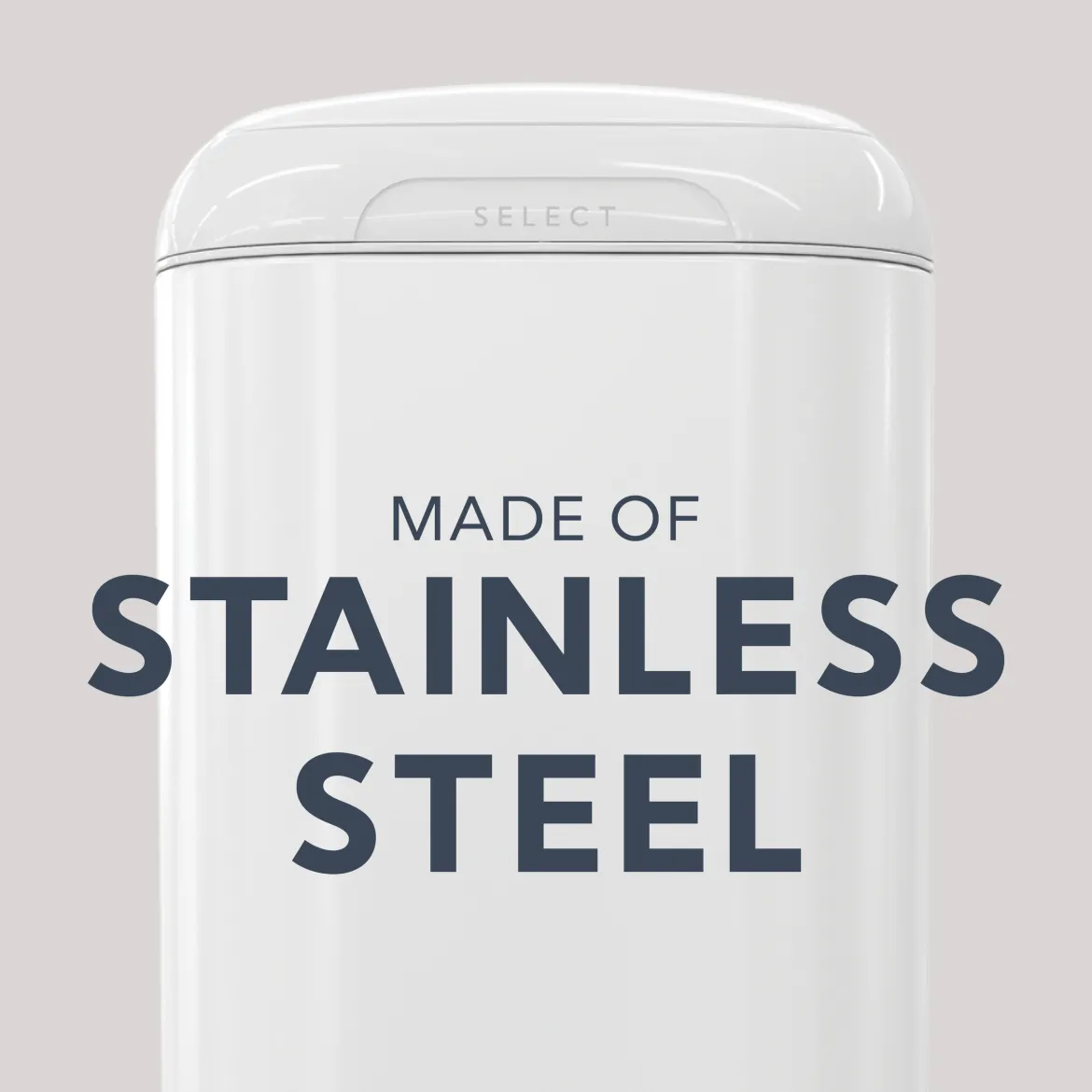 Stainless Steel Select Pail Gift Set with 2 Jumbo Refills