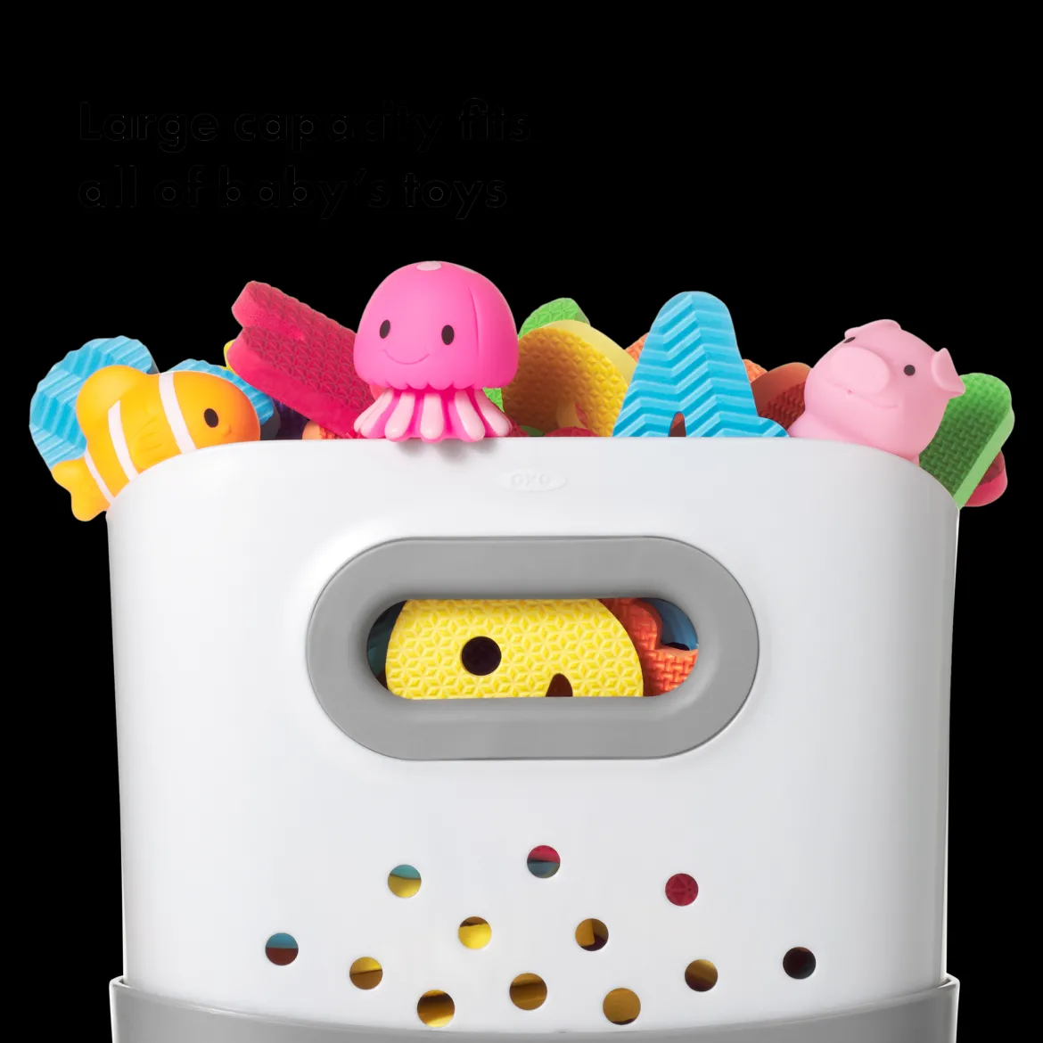 Stand Up Bath Toy Bin