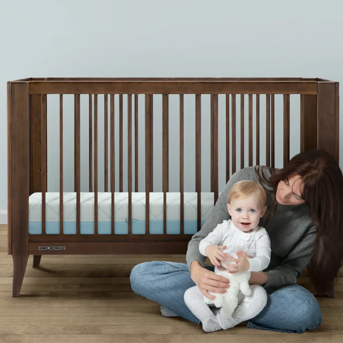 Starlit Sky 2-Stage Crib and Toddler Mattress