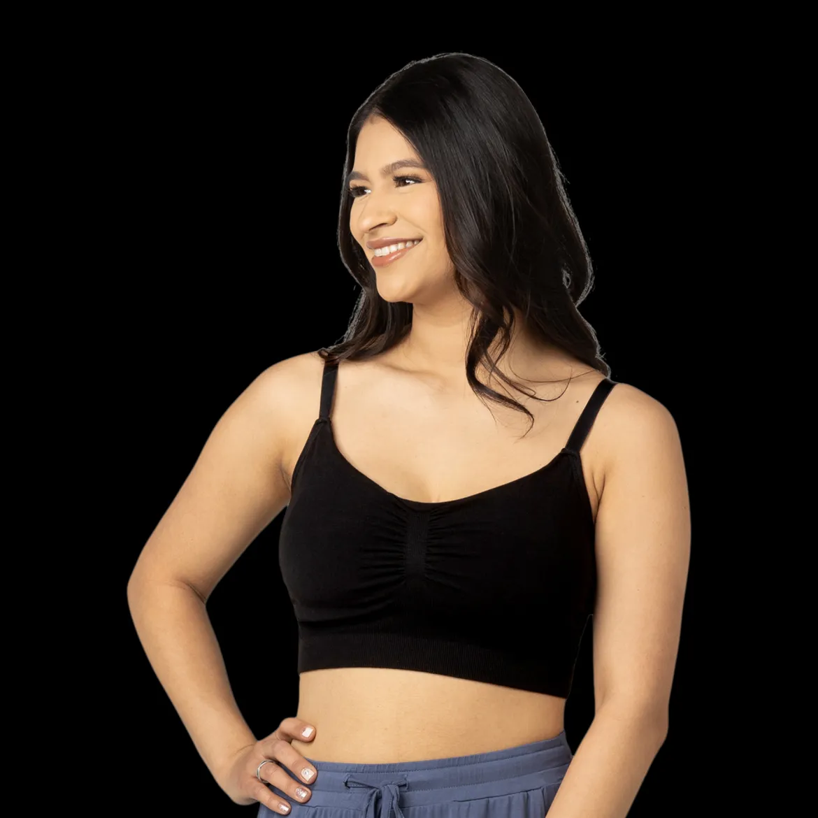 Sublime Bamboo Viscose Hands-Free Pumping Lounge & Sleep Bra