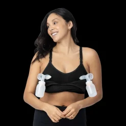 Sublime Hands-Free Pumping & Nursing Sports Bra