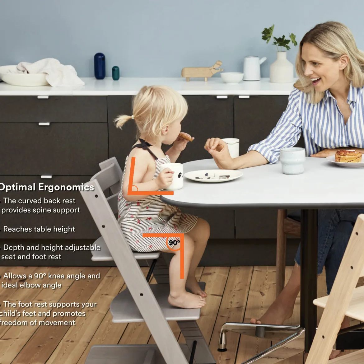 Tripp Trapp High Chair² + Tray Bundle
