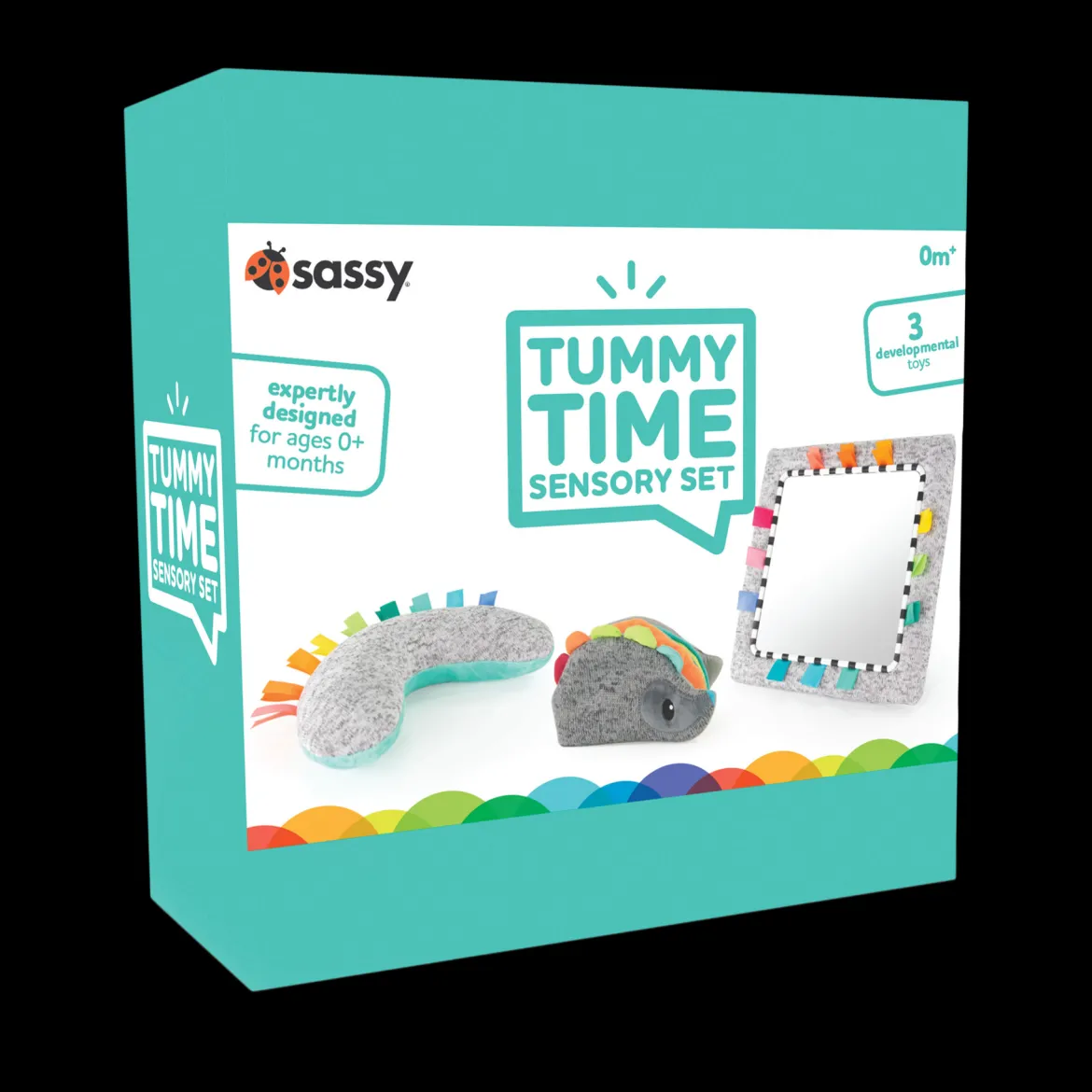 Tummy Time Sensory Toys Gift Set