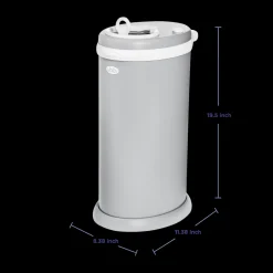 Ubbi x Babylist Matte Steel Diaper Pail