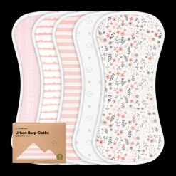 Urban Burp Cloths (5 Pack)