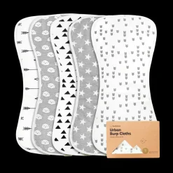 Urban Burp Cloths (5 Pack)