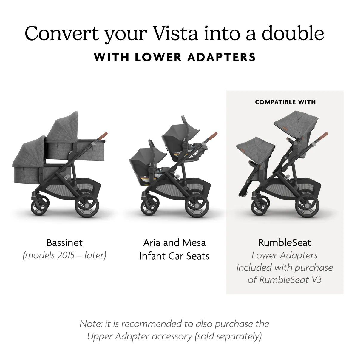 Vista Lower Adapters