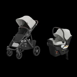 Vista V3 Stroller & Aria V2 Lightweight Infant Car Seat Travel System