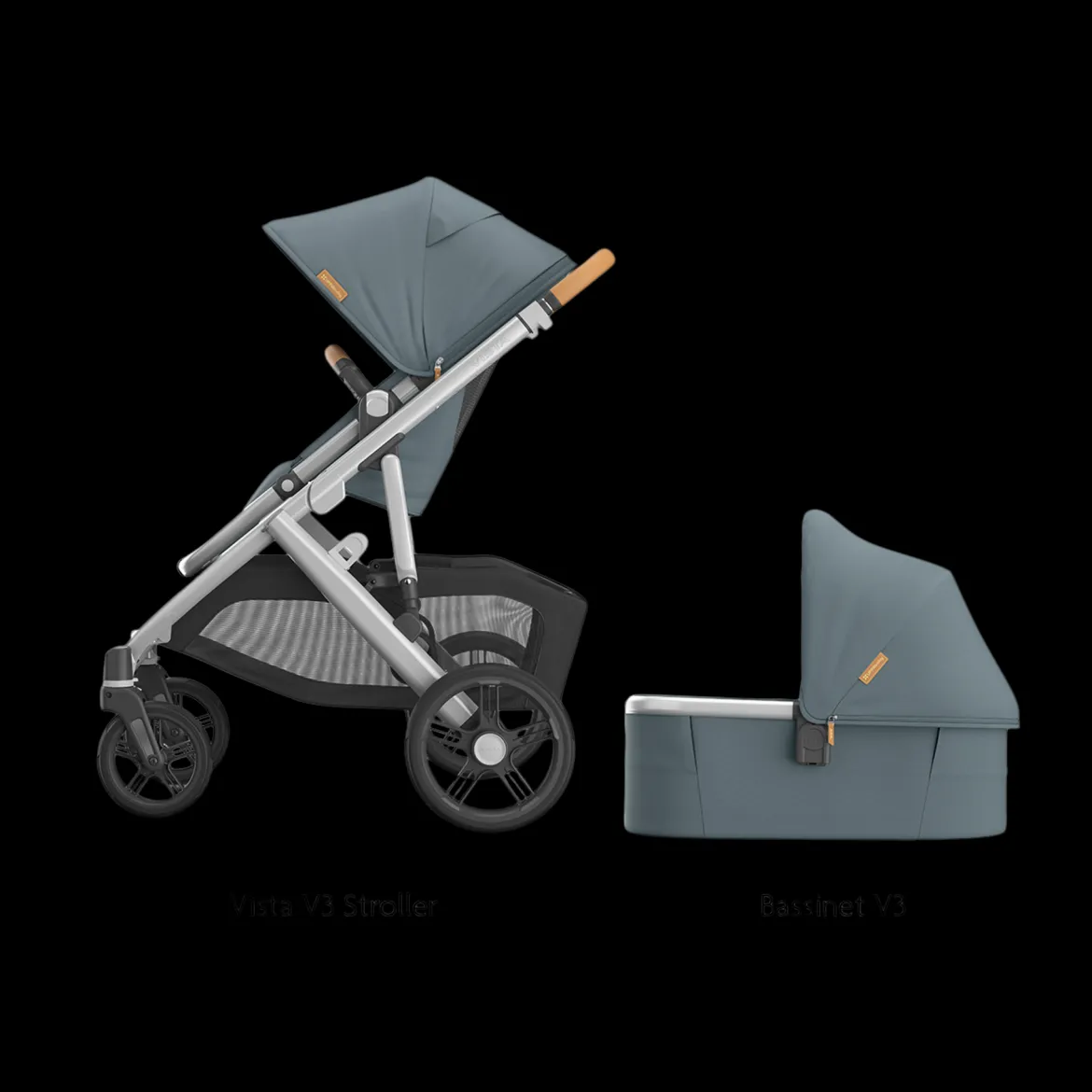 Vista V3 Stroller & V3 Bassinet Bundle
