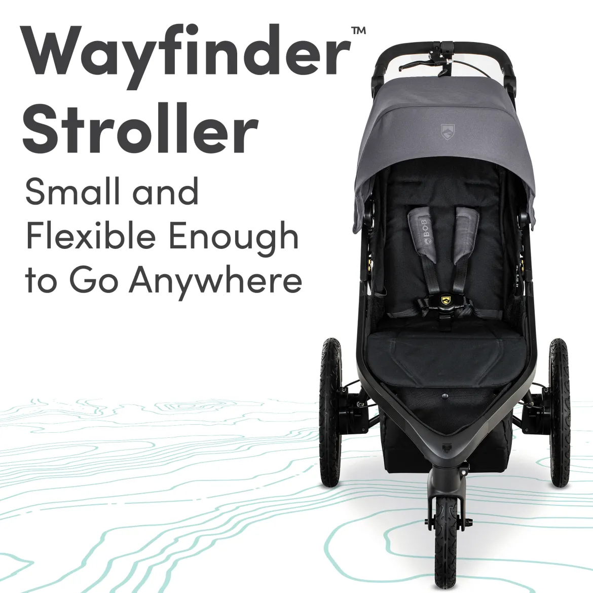 Wayfinder Single Jogging Stroller