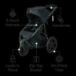 Wayfinder Single Jogging Stroller