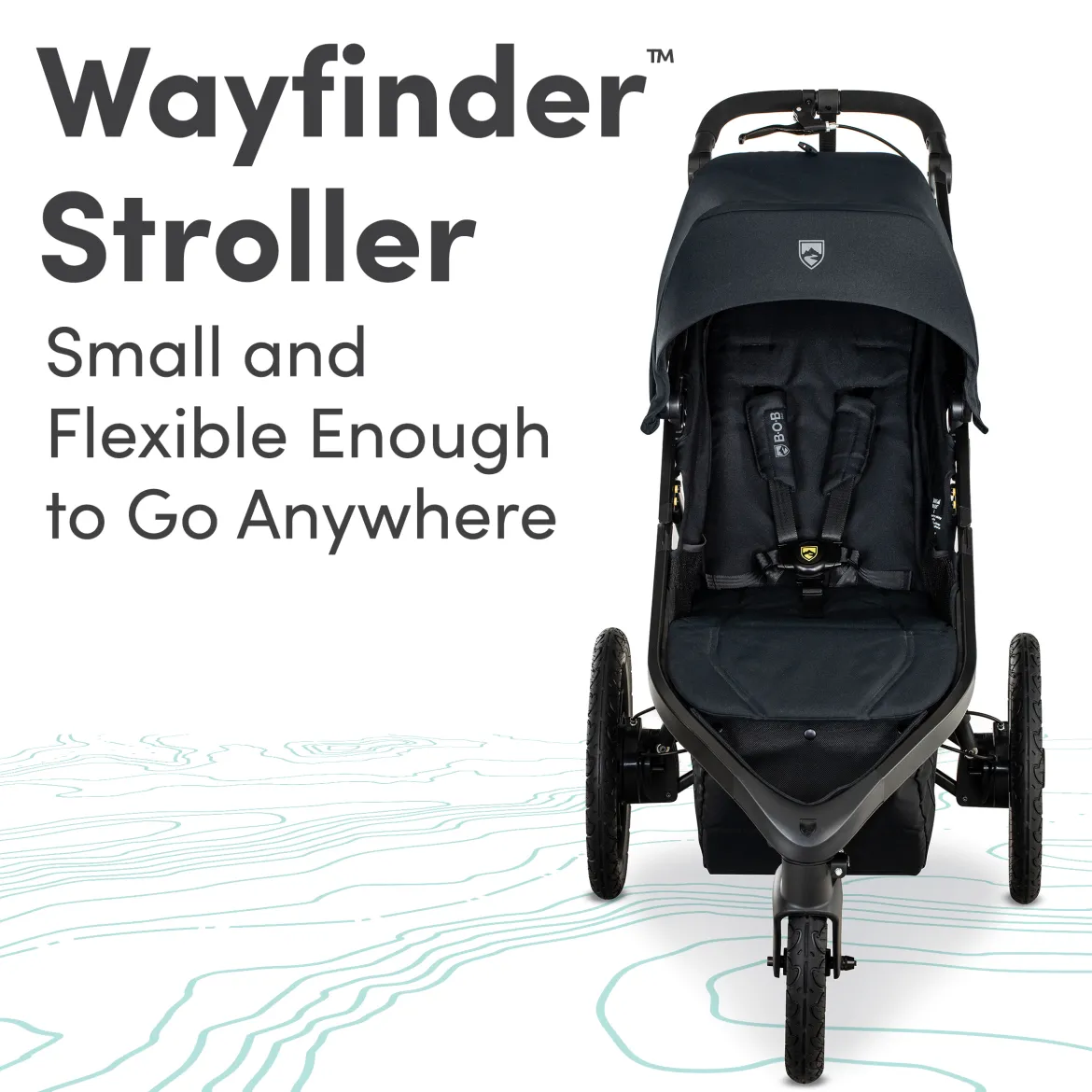 Wayfinder Single Jogging Stroller