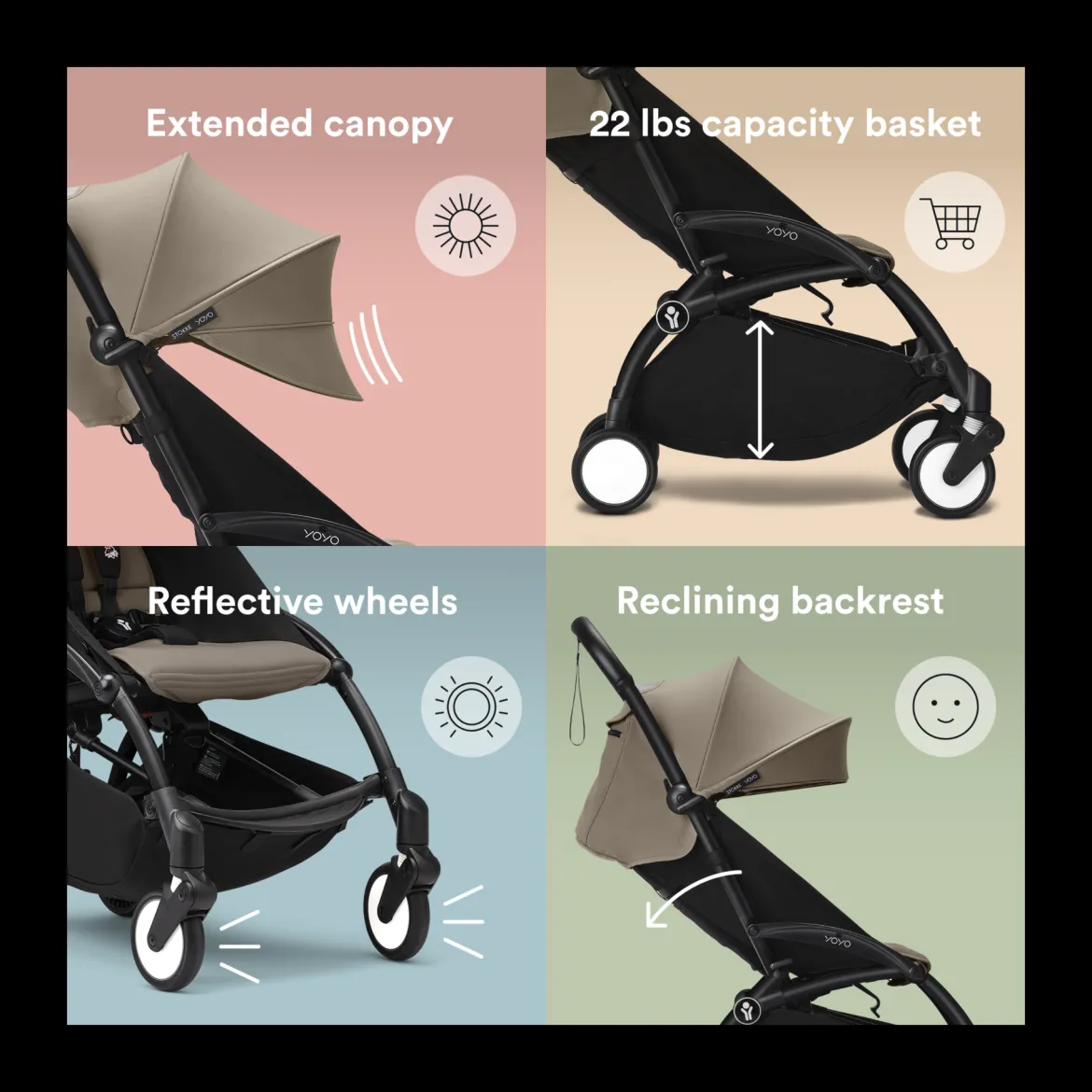 YOYO³ Stroller and Car Seat Adapter Bundle