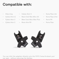 YOYO³ Stroller and Car Seat Adapter Bundle