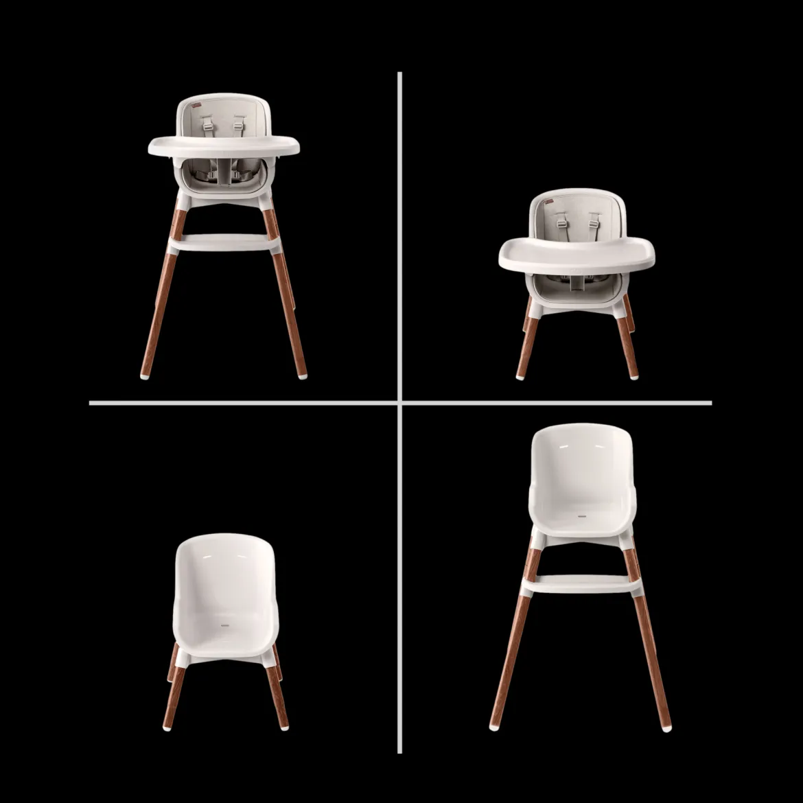 Zest LE 4-in-1 Folding High Chair